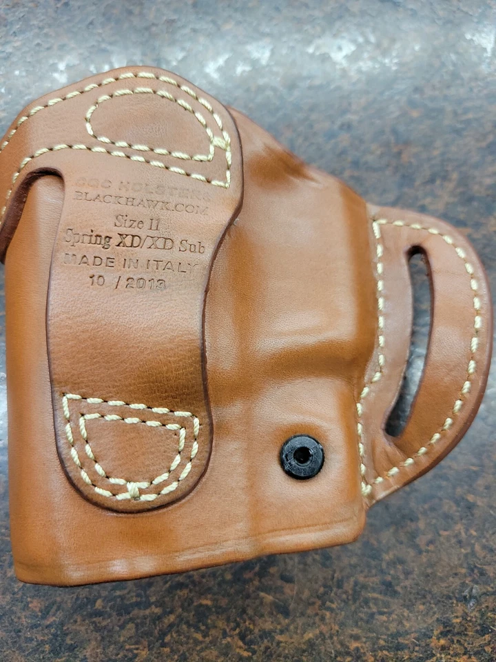 Blackhawk Leather Holster Rh Springfield Xd/Xd Comp - Image 3 of 3