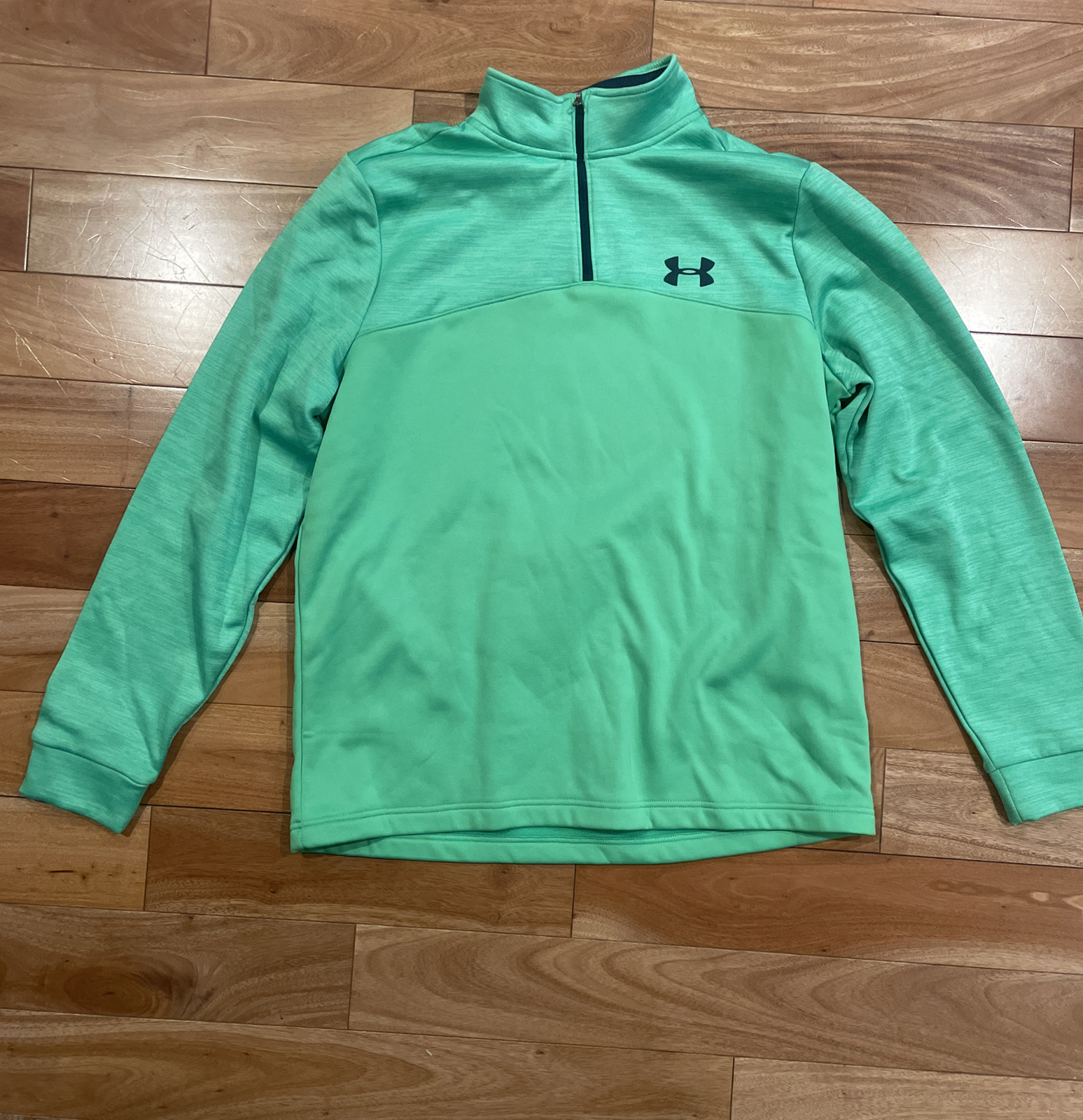 Light Green Large Under Armor Pullover - image 2