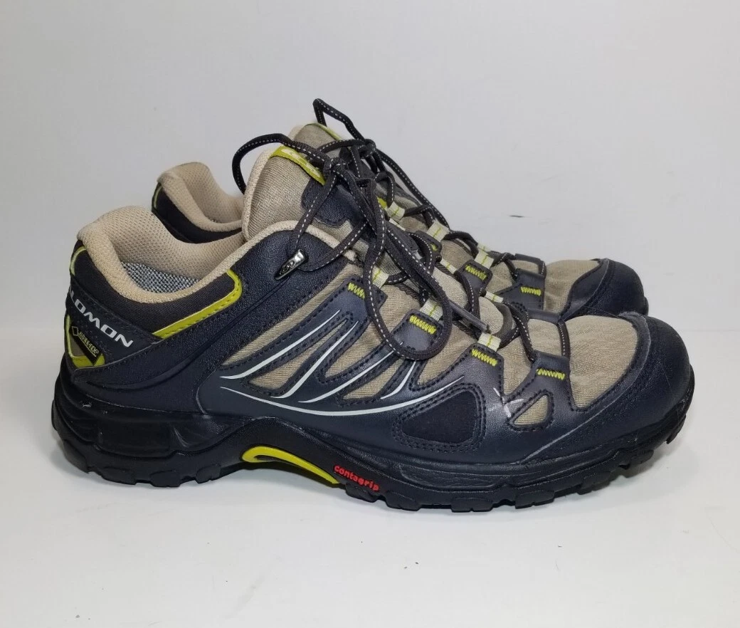 Salomon Ellipse GTX Gore-Tex Trail Athletic Shoes 373291 Tan Women&#039;s 8 eBay