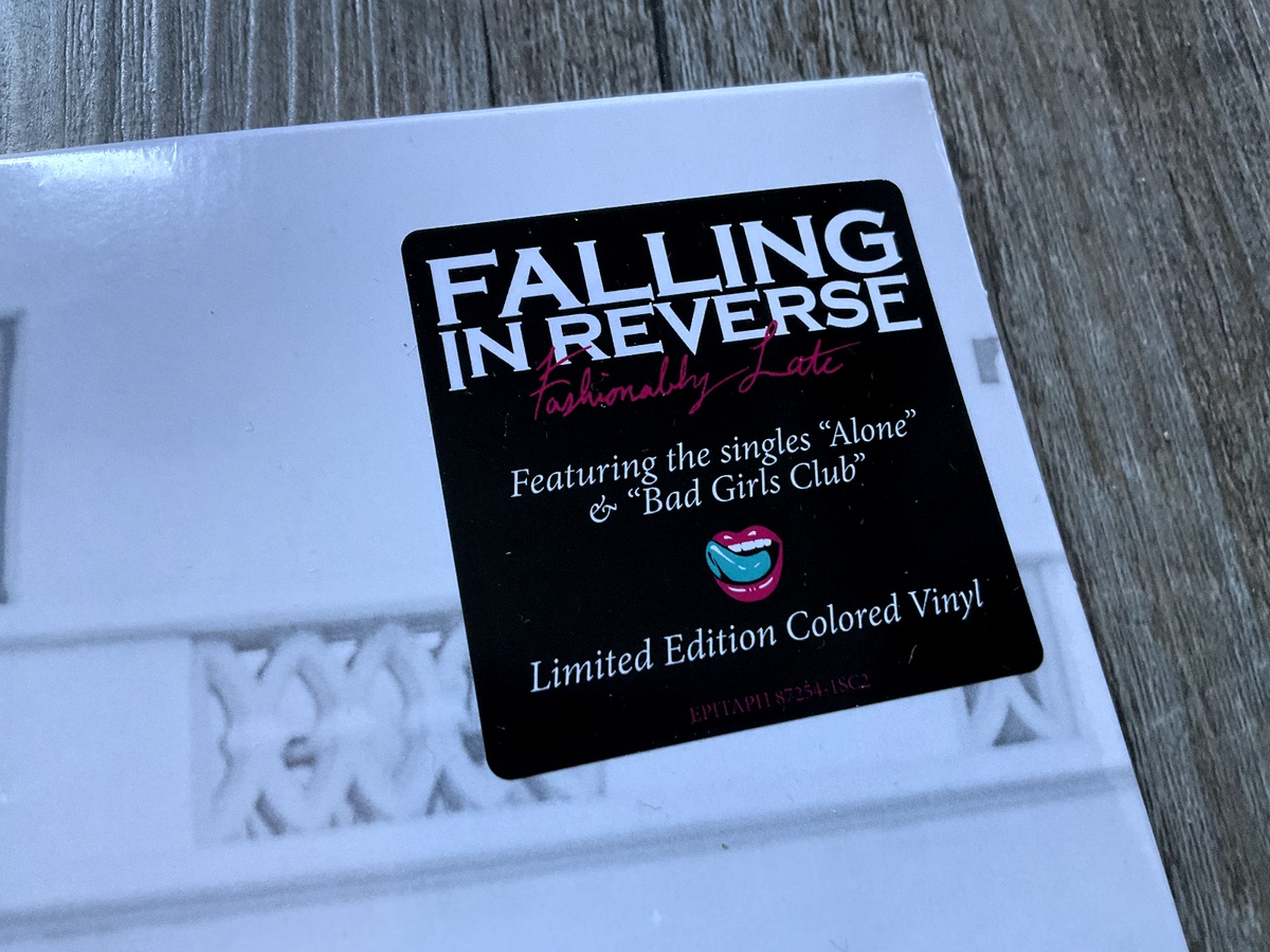 Falling In Reverse - Fashionably Late Vinyl LP Album - Splatter x