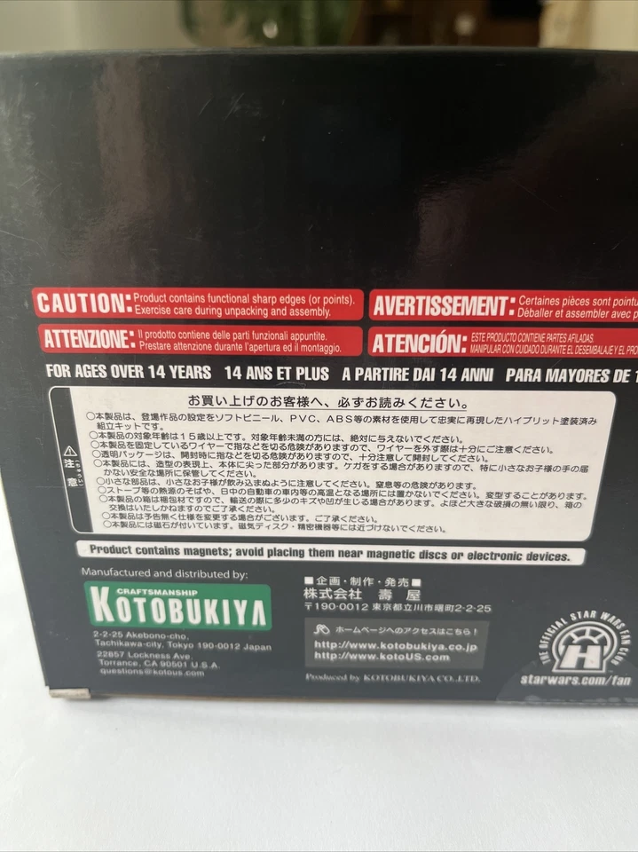 STAR WARS DARTH VADER CLOUD CITY KOTOBUKIYA ARTFX+  Scala 1:10 Action Figure - Immagine 4 di 4