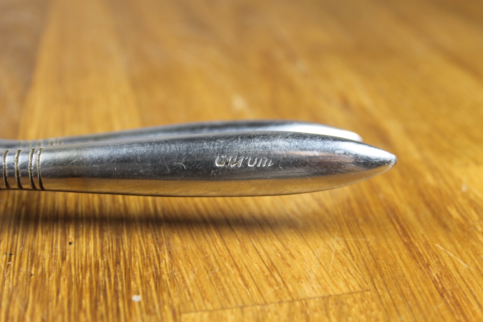 True Vintage 2x Nut Cracker Nutcracker Chrome Metal 50s Germany