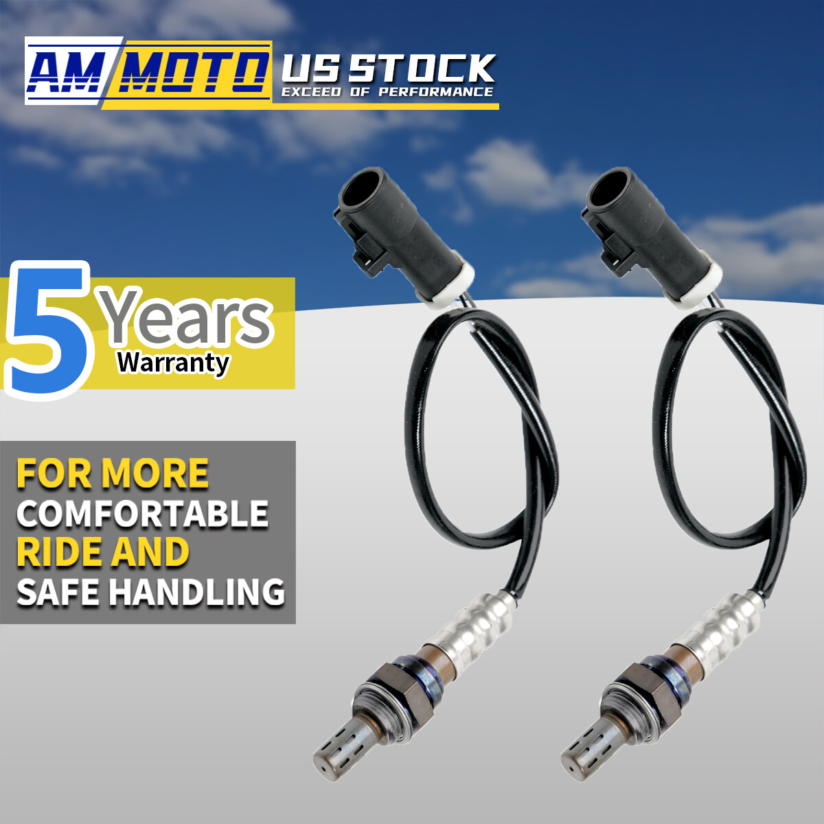 s 4PCS Up & Downstream Oxygen For 2015-2016 Ford F-150 3.5L O2 Sensor