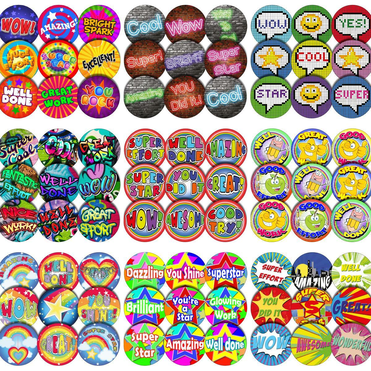 Words Incentives Stickers Reward Words For Kids