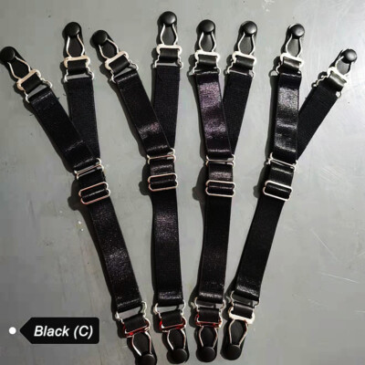 Women's Sexy Adjustable Replacement Garter Belt  Lingerie Metal Leg Clip Straps