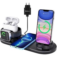 Wireless Charger,Kabellose Ladestation 8 In 1 Wireless Ladestation