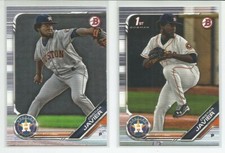 Cristian Javier 2019 Bowman Draft (1) & Prospect (1) - Astros