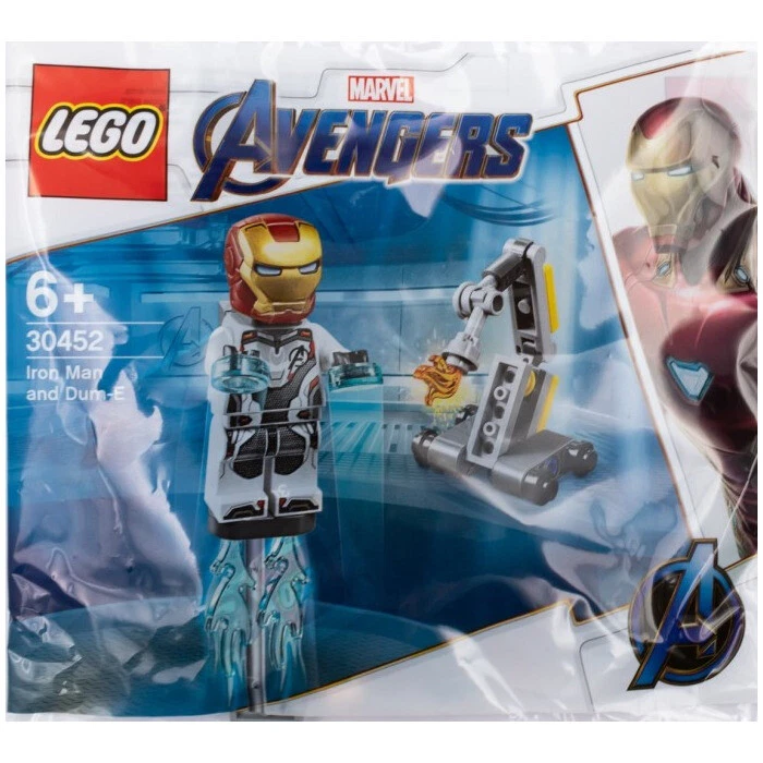 LEGO Marvel Avengers Super Heroes Iron Man y Dum-E Polybag 30452 (SELLADO)