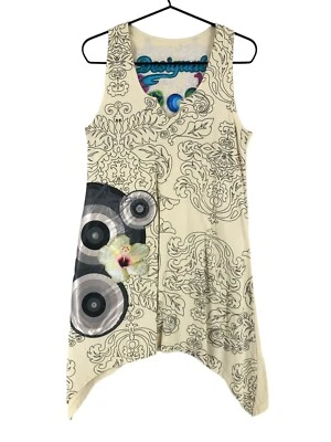 DESIGUAL Ärmelloses Blumenkleid Für Damen Größe L - Bild 1 von 4