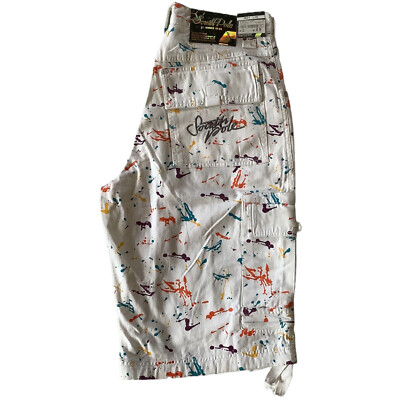 SOUTHPOLE CARGO SHORT WHITE