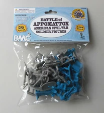 1:32 54mm Civil War Battle Appomattox Toy Soldier Armies Plastic 40028 Blue Gray