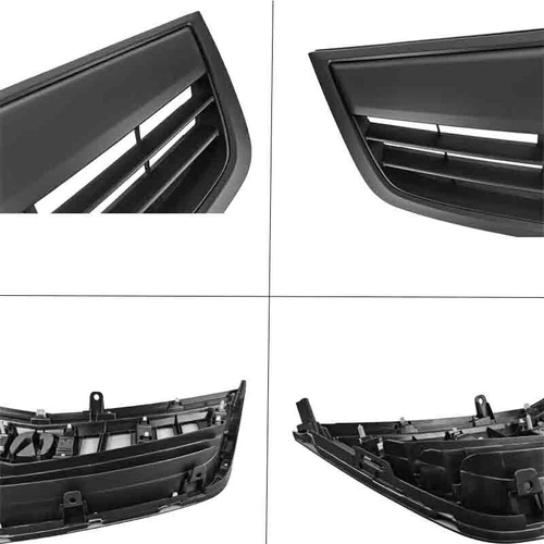 For 2011 2012 13 2014 Acura TSX Front Bumper Upper Mesh Grille Matte Black Grill - Picture 6 of 10
