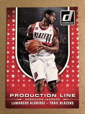 2014-15 Donruss Production Line Rebounds #7 LaMarcus Aldridge Basketball Card