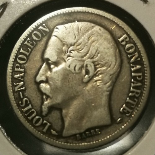 PEU COURANTE **** 1 Franc Napoleon III 1852 A ****  - Imagen 1 de 4