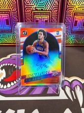 2021-22 Jeremiah Robinson-Earl Donruss Signature Series Rookie Auto OKC Thunder