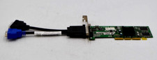 DELL ATI Radeon 7000 DVI 32MB AGP Video Graphics Card 0H0424,w/F Splitter Cable