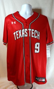 texas tech baseball jersey