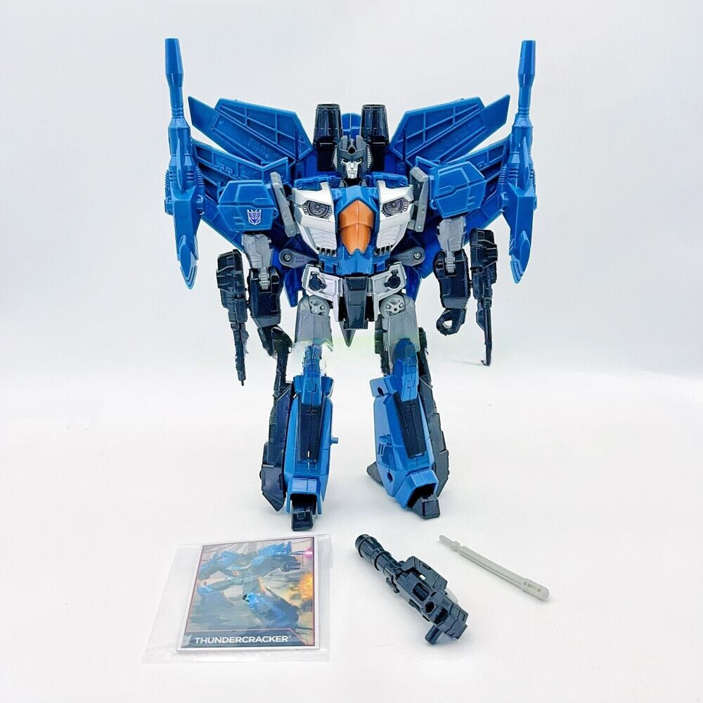 New Transformers Thundercracker Decepticon Hasbro IDW Leader New Transformers Thundercracker Decepticon Hasbro IDW Leader