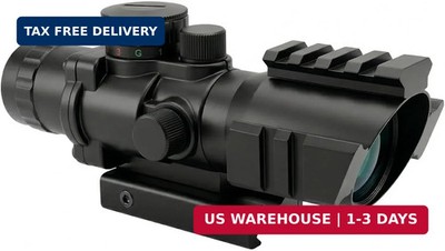 OZARK ARMAMENT 4x32 Rifle Scope, Acog Scope, 4X Rifle Scope, 4X Prism Scope, Pic