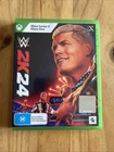WWE 2K24 Microsoft Xbox Series X/S Xbox One Mint Disc Like New Rare!!