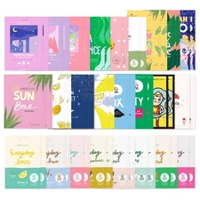 FACETORY K Beauty Face Mask Skin Care 50 COLLECTION Sheet Mask Set | Natural