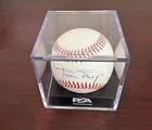 Willie Mays San Francisco Giants Autographed ONL Baseball PSA/DNA