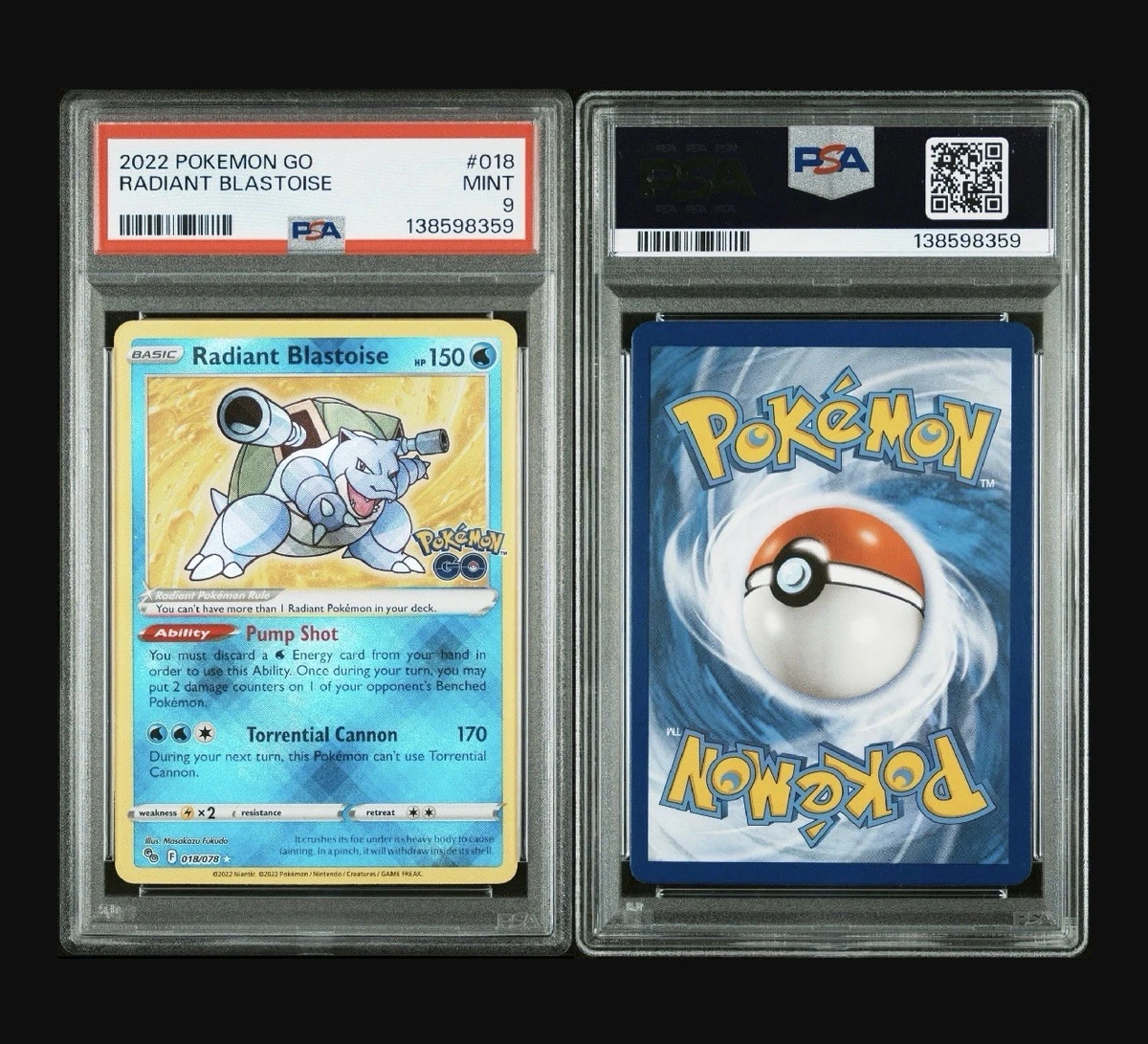 Radiant Blastoise Pokémon TCG Cards for sale | eBay