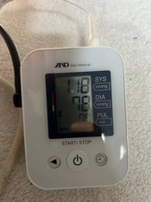 A D Medical Digital Blood Pressure Monitor Upper Arm  Cuff, Case, AC Adapter