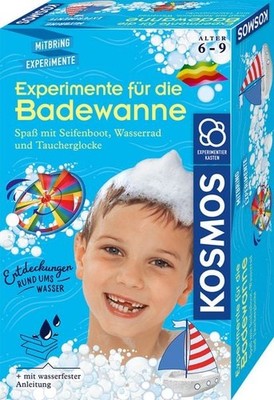 Experimente für die Badewanne Experimentierkasten