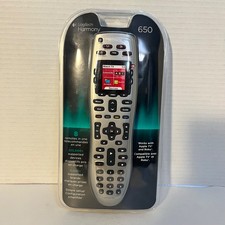 Logitech Harmony 650 Universal Remote Control Silver 915-000159 NEW Sealed