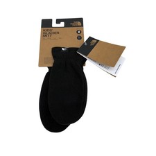 The North Face Black Fleece Glacier Mitten Gloves Kids size Medium 8-9 Years NEW