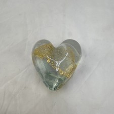 2004 Robert Eickholt Signed Art Glass Heart P...