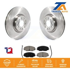 [Front] Disc Brake Rotors And Ceramic Pads Kit For Volkswagen Atlas Cross Sport