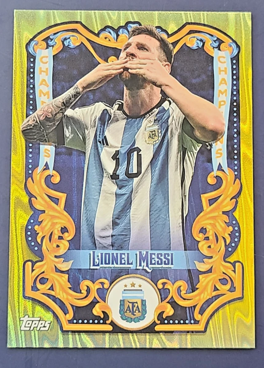 2023 Topps Argentina Fileteado - Lionel Messi #CH-9 for sale | eBay