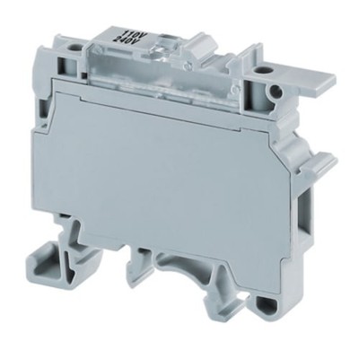 1 Pc Altech Corp Cf4U(L)/6-60V Conn, Termblk, Dinrail, Fuseblock, 22-10Awg,
