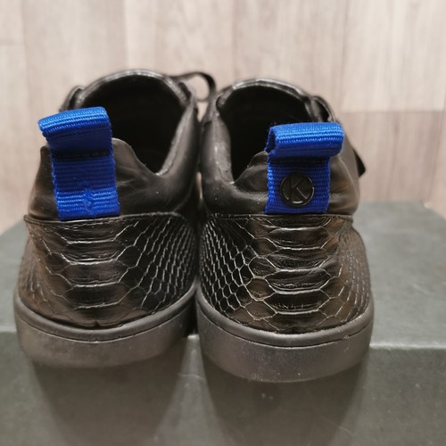 Men’s Kurt Geiger black Sneakers With Snake Skin Texture Size uk 9 eu 43 - Picture 5 of 21