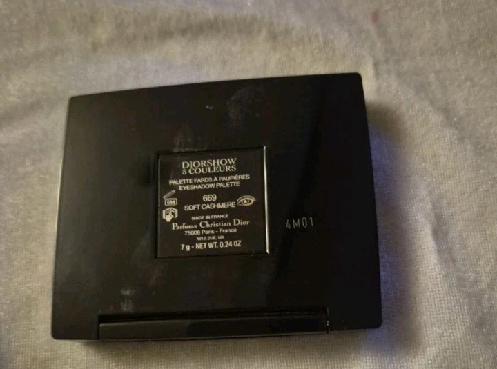 PALETA DE SOMBRAS DE OJOS DIOR DIORSHOW 5 COLORES 669 CACHEMIR SUAVE *LEER POR FAVOR* Foto 4 de 4