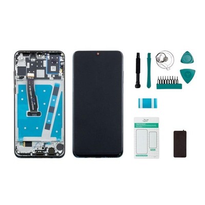 Huawei P30 lite Display (mit Rahmen) schwarz - Set Versand aus Deutschland