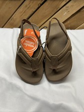 Wonder Nation Casual Flip Flops Sandals Toddler Boys 7/8, 9/10, 11/12 NEW