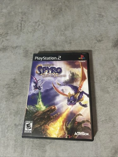 Legend of Spyro: Dawn of the Dragon (Sony PlayStation 2, 2008) Complete CIB