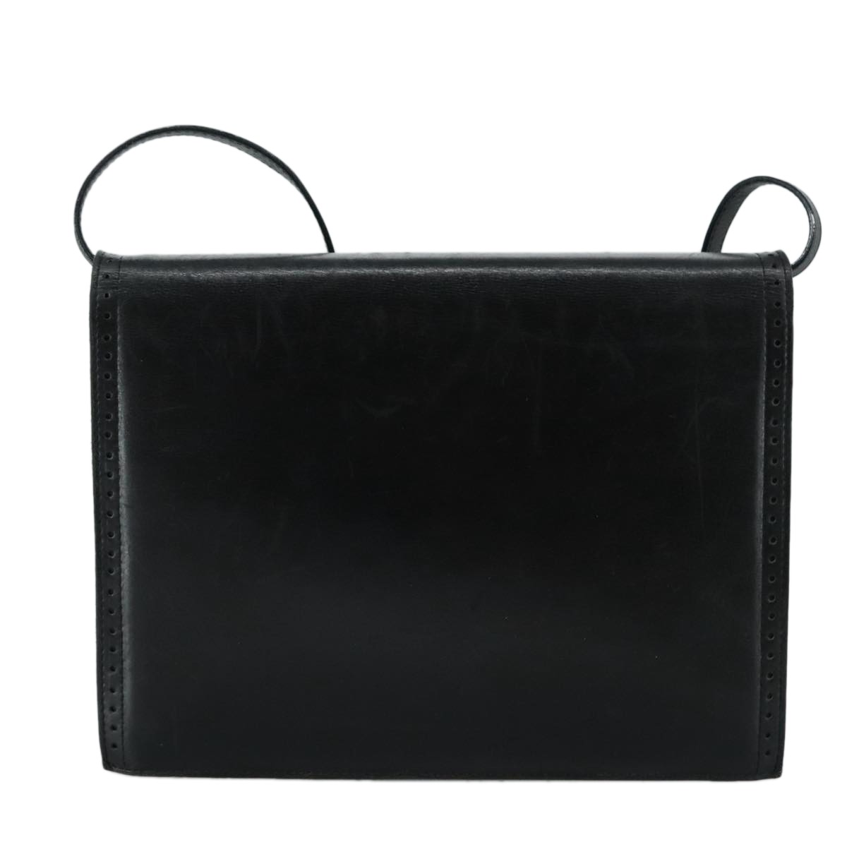 Borsa a tracolla Yves Saint Laurent in pelle nera autentica