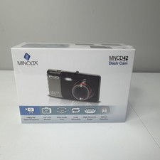 Minolta MNCD42 Dash Cam 1080p HD 4" LCD New-Sealed