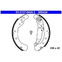 Bremsbackensatz Hinten FüR Opel Astra F70 L70 T98 98 Bis 26 ATE X14XE C16SEL