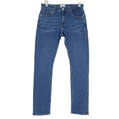 Vintage Calvin Klein Jeans Slim Straight Herren Stretch Jeans W30 L32