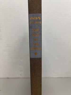 The Way of the World William Congreve 1959 Illustrated Heritage Press Play