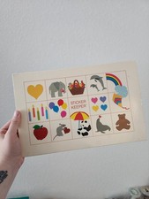 Vintage Mrs. Grossman's Vintage 1988 Sticker Keeper Sticker Roll Holder