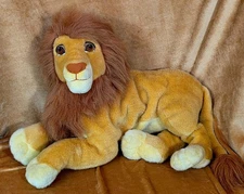 Disney Lion King Adult Simba Large 24" Plush 1994 Mattel Arcotoys Inc.