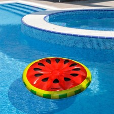 Swim Central Water Sports Inflatable Watermelon Fruit Slice Pool Lounger Raft
