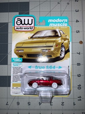 Auto World Ultra Red Chase 1988 Chrysler Conquest TSI Chase Car