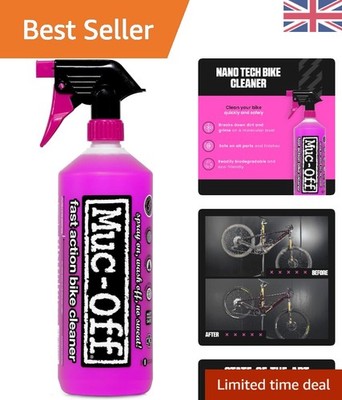 1L Muc-Off Nano Tech Bike Cleaner - Advanced Biodegradable Formula for Cyclists
